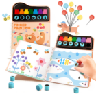 Libro Pinta con los Dedos y los Cuños Fingertip Forms Stamp Fun Jarmelo