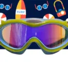 Máscara infantil de Buceo amarilla con Turbante Surf