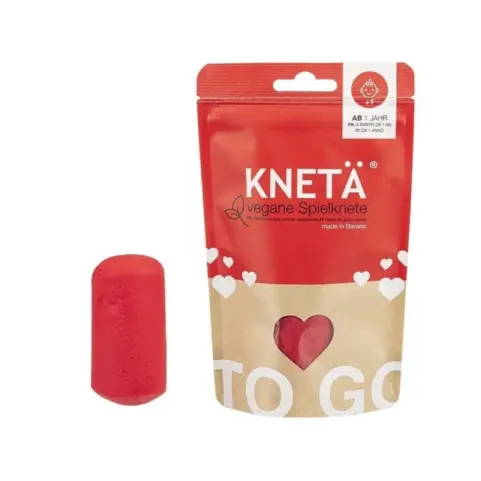 Plastilina color Rojo Bolsa 100 gr. Knetä