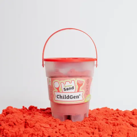 Arena Kinetica 500gr Roja
