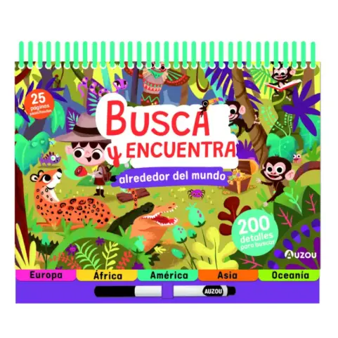 BUSCA Y ENCUENTRA ALREDEDOR DEL MUNDO ANILLAS