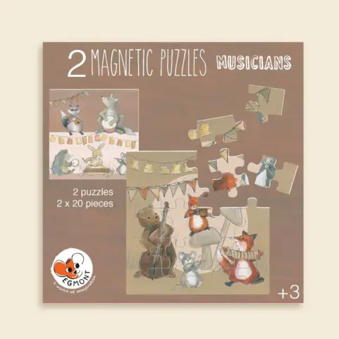Puzzle Magnetico Musicos Egmont Toys
