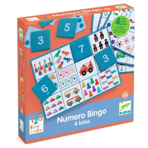 Eduludo Número Bingo Djeco