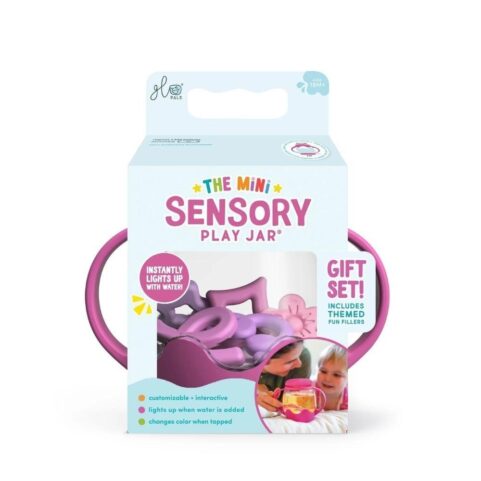 GloPals Mini Jarra Sensorial + Relleno Silicona Fun Filler Rosa