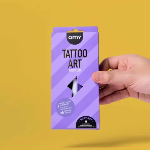 Tattoos Temporales Rock Club OMY