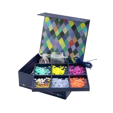 Caja de Cuentas para Pulseras Les Comètes Filantes Moulin Roty