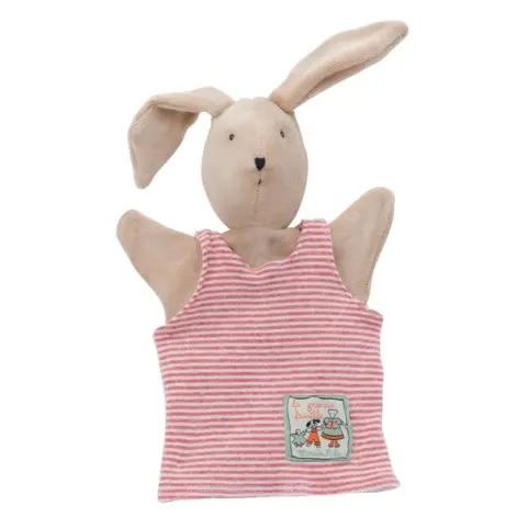 Sylvain le lapin Marioneta de mano Conejo Moulin Roty