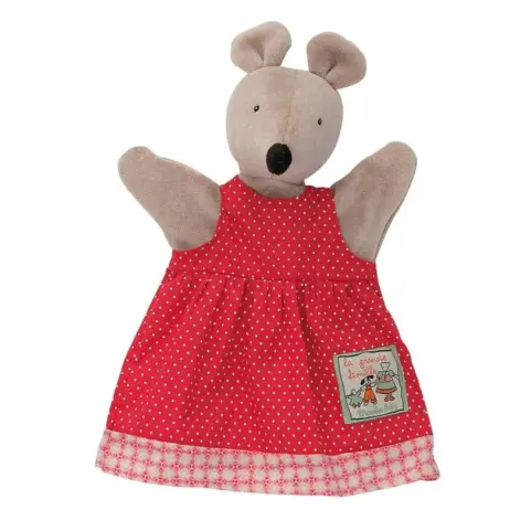 Nini la Souris Marioneta de mano Ratoncita Moulin Roty