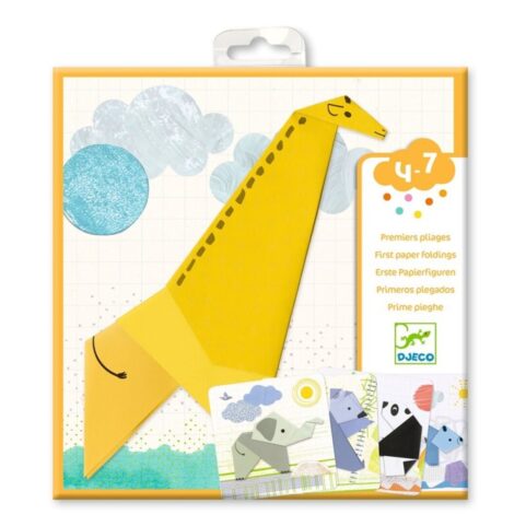 Crear con Papel 1 2 3... plegado Djeco