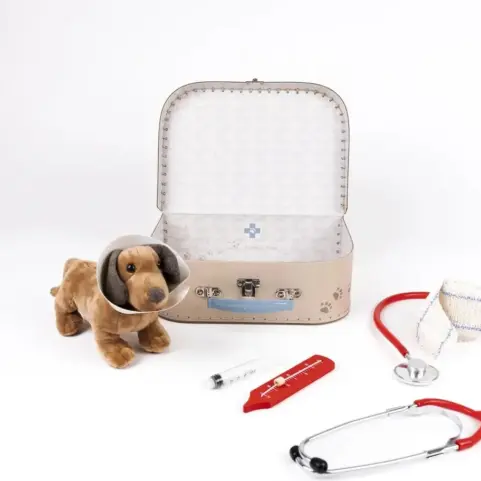 Maletín de Veterinario con Perrito Salchicha Egmont Toys